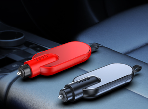 Mini Cabeza de Acero de tungsteno multifunción Dispositivo de Escape de un segundo seguridad del coche martillo salvavidas rompeventanas del coche - Product Image 2