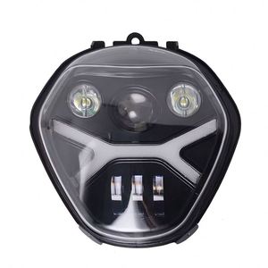 Phare LED pour moto Yongjin à faisceau haut/bas avec kit d'assemblage DRL Angel Eye pour <span class=keywords><strong>BMW</strong></span> R1200R 2016-2019 - Product Image 1