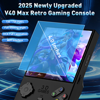Console de jeu portable OLED 4 pouces - Émulateur rétro Linux R36S/RGB20S 40000 jeux 4 Go de RAM Batterie 4000 mAh 720p Type-C Lecteur de jeux