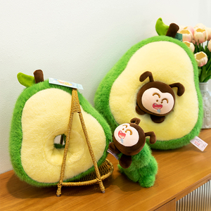Muñecos de Peluche Desmontables de Aguacate de 30, 40 y 50 cm, Fabricación de Juguetes de Peluche Personalizados, Juguetes de Peluche Rellenos de Algodón PP, Juguetes de Peluche Navideños para Niños - Product Image 3