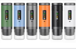 เครื่องชงกาแฟเอสเพรสโซแบบพกพา รุ่นใหม่ปี 2026 พร้อมหน้าจอ LED ให้ความร้อนเร็ว เหมาะสำหรับการเดินทาง ใช้กับแคปซูลกาแฟ สำหรับรถยนต์ รถบ้าน และการตั้งแคมป์ - Product Image 6