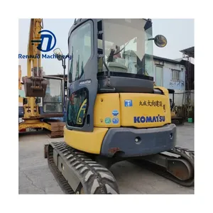 Niedriger Preis gebrauchter Mini bagger Komatsu PC40,Komatsu PC30 PC40 pc55 PC56 Bagger mit Bulldozer Gummi kette