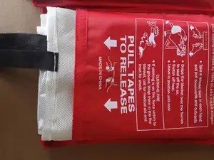 Emergency Fabric Anti Fire Blanket En1869 Fire Blanket For Kitchen Home