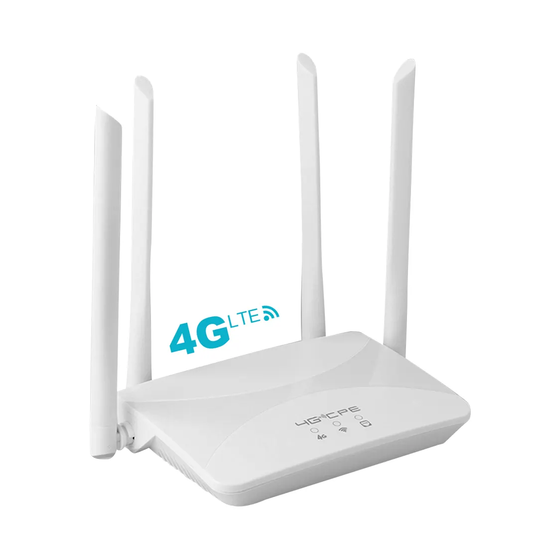 2023 Guangdong Cat4 150Mbps routeur sans fil Simcard routeur universel 4G débloqué LTE avec emplacement pour carte Sim