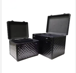 Valigetta Impermeabile per Toelettatura Cavalli, Scatola di Stoccaggio in Alluminio per Strumenti di Pulizia per Cavalli e Animali Domestici, Valigetta in Alluminio di Grande Capacità - Product Image 1