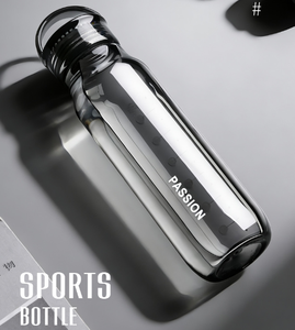 Botella de Agua de Plástico Ecológica de Lujo 2026, 400ml/700ml, con Tapa, Aislamiento Térmico de 12-24h, Logotipo Personalizado, Botella Transparente con Anillo - Product Image 6