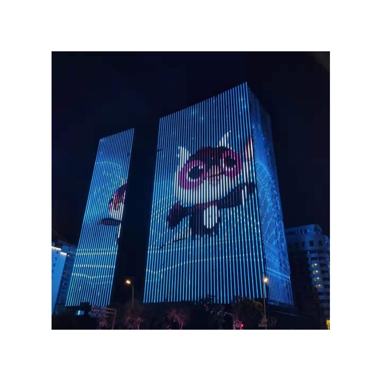 Outdoor Building Lighting Pixel RGB Waterproof LED Point Lighting for Facade DMX512 Point Light Source