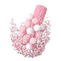 Rouleau de massage en mousse EVA solide, bloc de yoga, bâton de massage, masseur de relaxation musculaire pour débutants, roue de massage à motif ondulé