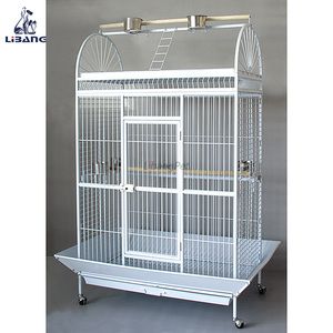 Lồng chim vẹt cao cấp bán trực tiếp, chất lượng cao, bền chắc, làm bằng kim loại - Product Image 6