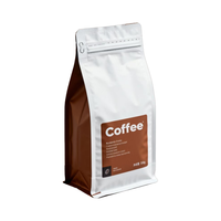 Sachet Doypack à Fond Carré Personnalisé Écologique Anti-Humidité pour Grains de Café avec Impression