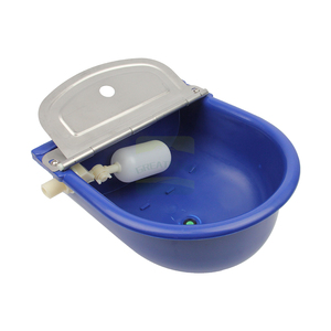 GREAT FARM <span class=keywords><strong>Abbeveratoio</strong></span> Automatico per Mucche da 6L con Controllo a Galleggiante e Coperchio in Acciaio Inox, Ciotola per Abbeveraggio Bestiame per Fattoria - Product Image 3