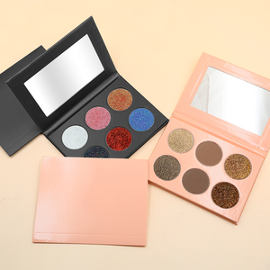 Palette d'ombres à paupières personnalisée DIY, 36 mm, 6 couleurs pigmentées, vegan, palette d'ombres à paupières à <span class=keywords><strong>marque</strong></span> privée - Product Image 3