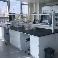 Meubles de laboratoire CARTMAY résine époxy industrielle chimie microbiologie clinique Tables de laboratoire bancs pour laboratoire avec dessus en granit