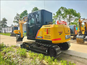 Excavatrice amphibie Sany d'occasion, modèle 2020, 9 tonnes, moteur testé et inspecté en bon état, sûre et stable, en vente - Product Image 3