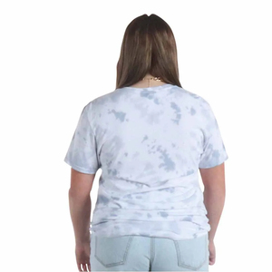 Cotton Oversize <b>Tie</b> Dye T Shirt Men Short Sleeves Washed t Shirt Vintage Spray Painted t Shirt - Product Image 4