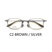 Monture de lunettes optiques en titane de haute qualité, lunettes en titane et en acétate, lunettes optiques pour femmes, lunettes de prescription