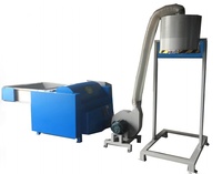 Broyeur automatique de mousse de petite taille avec lames en acier inoxydable pour les déchets de polystyrène