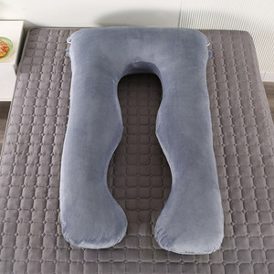 Almohada Prenatal <span class=keywords><strong>de</strong></span> Algodón Contorneada al por Mayor con Funda <span class=keywords><strong>de</strong></span> Calidad para Ayuda al Sueño en Maternidad y Soporte para el Tercer <span class=keywords><strong>Trimestre</strong></span> - Product Image 1