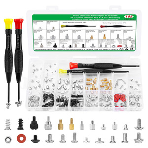 Screws Set Metric Fine Thread Carbon Steel Sink Head Grade 8.8 For Desktop Computer Case Hard Drive Motherboard Fan Power Supply - Product Image 1