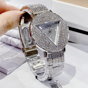 <span class=keywords><strong>Reloj</strong></span> Elegante para Mujer <span class=keywords><strong>GUESS</strong></span> GW0512L1, Esfera Plateada de 36 mm, Caja de Acero Inoxidable, Cronógrafo de Cuarzo, Correa de 16 mm, Pantalla con Agujas, Diseño Moderno - Product Image 4