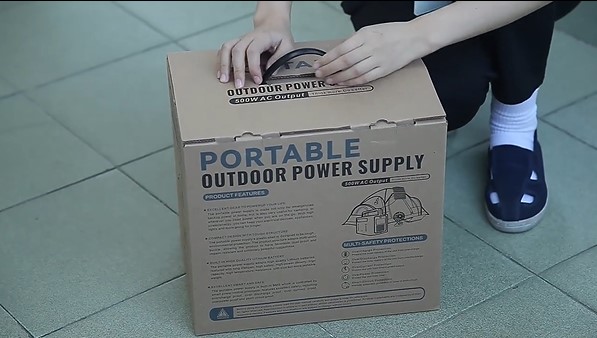 BMS Solar 2000W Portable Power Station With Lithium Ion Battery