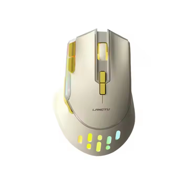 Mechanical Optical 2.4Ghz USB Gaming Mouse Plastic RGB Backlit High DPI PAW3395 Sensor Business Office E-sports Wireless