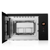 Four à micro-ondes RAF R.0850 900W 25L Grande Capacité, Décongélation Intelligente, Nettoyage Facile, Appareil de Cuisson pour la Cuisine et la Préparation des Aliments