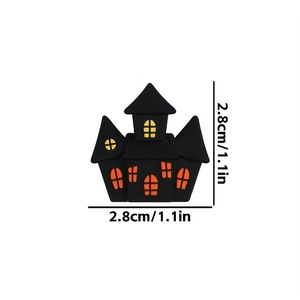 Cross-border 3D <b>Silicone</b> <b>Beads</b> Halloween Series Accessories DIY Party Decorations Beading Wholesale Made Dongguan Model WULI1140 - Product Image 2