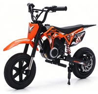 Moto électrique tout-terrain pour enfants YT avec effets lumineux et sonores, 200W 24V, 3 vitesses réglables, vitesse maximale de 20 km/h