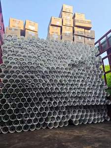 Tuyau de drainage en PVC de grand diamètre pour la collecte des eaux de pluie, tuyaux en plastique en polychlorure de vinyle, tuyaux de drainage - Product Image 5