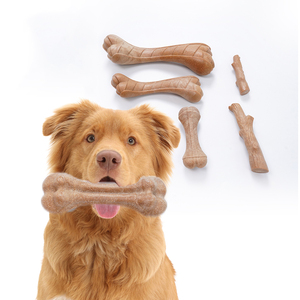 Giocattolo all'ingrosso di plastica per denti puliti e durevoli per la masticazione del ramo di cane - Product Image 1