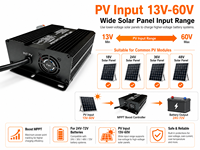 Contrôleur de charge solaire MPPT Dayuhao DY-MLUC-1000W avec fonction Boost, chargeur de batterie 24V-72V pour voiturette de golf, vélo électrique, scooter, véhicule électrique