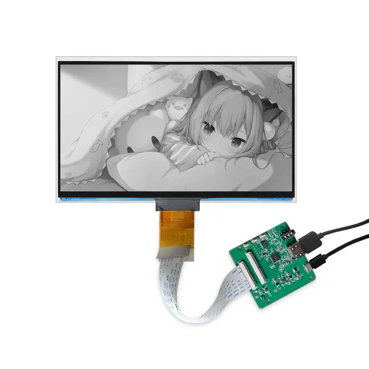 10.3 inç 8K monokrom ekran Mono yazıcı Lcd 3D yapı paneli şeffaf yüksek kalite çözünürlük LCD
