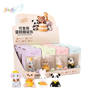 Decorazioni Commestibili 3D per <span class=keywords><strong>Torte</strong></span> all'Ingrosso, Topper per Dessert <span class=keywords><strong>con</strong></span> Scatole <span class=keywords><strong>di</strong></span> Carta per la Vendita al Dettaglio - Product Image 5
