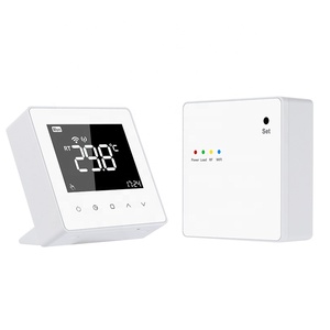 Tuya maison intelligente chauffage au sol <span class=keywords><strong>électrique</strong></span> <span class=keywords><strong>chauffe</strong></span>-<span class=keywords><strong>eau</strong></span> Thermostat moderne LCD écran tactile Programmable température 230v hôtels - Product Image 2