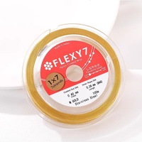 Fil doré souple Flexy7 du Japon pour la fabrication de bijoux, vente en gros, fil de perles DIY, fil en alliage souple, perles spéciales