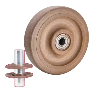 HS 3-Zoll Schwerlast 280-Grad-Hitzebeständiger Castor-Phenol-Rad Hochtemperatur-Rad - Product Image 6