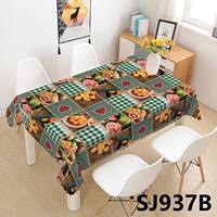 Nouvelle arrivée, nappe en PVC florale, imperméable, facile à nettoyer, pour la maison, l'hôtel, les mariages, les banquets, les fêtes