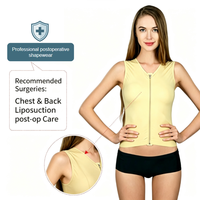 Post-opératoire : Amélioration de la posture, liposuccion, soins postopératoires, amincissement, respirant, antibactérien, contrôle moyen