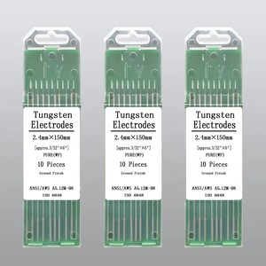 Manufacturer 2% Thoriated Yttrium Wolfram Wt20/wc20/wl20 Wp 3/16" X 12" E 0.5mm <strong>2.</strong>4mm Tig Tungsten Electrode for Tig Welding - Product Image 4