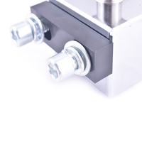 Cerradura de embutir Valor RSD3P certificada por Eurofins para puertas de garaje de acero, latón y aluminio, con desbloqueo por llave para persianas enrollables de vidrio
