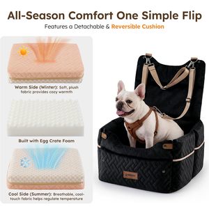 Coussin rehausseur de <span class=keywords><strong>siège</strong></span> <span class=keywords><strong>auto</strong></span> <span class=keywords><strong>pour</strong></span> animaux de compagnie en gros, lit de voiture <span class=keywords><strong>pour</strong></span> <span class=keywords><strong>chien</strong></span> avec boucle de sécurité, LOGO personnalisé, lits de luxe <span class=keywords><strong>pour</strong></span> chiens, <span class=keywords><strong>siège</strong></span> <span class=keywords><strong>auto</strong></span> <span class=keywords><strong>pour</strong></span> animaux de compagnie - Product Image 4