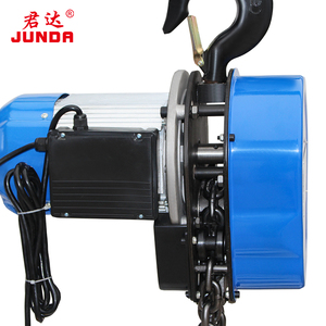 Penjualan laris rantai listrik kerekan rantai tugas berat DHS 1 Ton 3 Ton G80 rantai baja mangan kerekan - Product Image 3