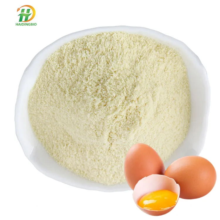Polvere di bianco d'uovo di qualità garantita con polvere di bianco d'uovo organica di fabbrica di proteine di qualità per la cottura