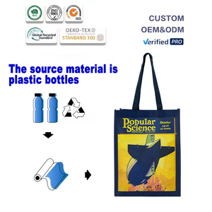 <span class=keywords><strong>Sac</strong></span> fourre-tout non tissé PET à sublimation <span class=keywords><strong>de</strong></span> teinture réutilisable écologique avec logo <span class=keywords><strong>personnalisé</strong></span> <span class=keywords><strong>Sac</strong></span> <span class=keywords><strong>de</strong></span> supermarché pliable pratique pour <span class=keywords><strong>bibliothèque</strong></span> - Product Image 4