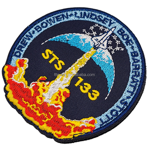 <strong>NASA</strong> Patches With Hook Loop Back Sew on Space Embroidery Patches for <strong>Clothes</strong> Jackets Bags - Product Image 5