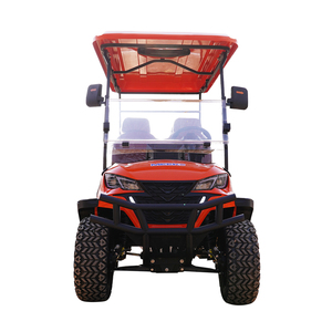 Voiturette de <span class=keywords><strong>golf</strong></span> électrique 4 places en gros, nouveau design, batterie au lithium, intérieur de luxe - Product Image 3