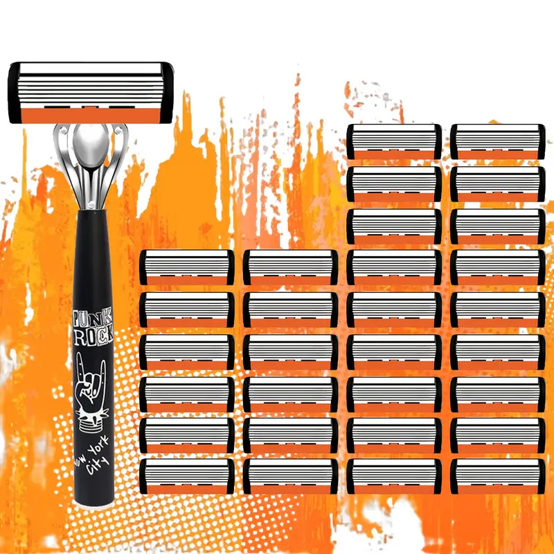 1 tool holder with 30 blades