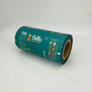 Rouleau d'emballage souple en plastique de feuille d'aluminium Rouleau de sachet de film plastique automatique High Barried pour divers snacks Rouleau de film - Product Image 4