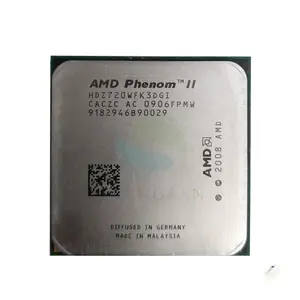 For AMD Phenom X3 720 2.8GHz Triple-Core CPU Processor HDX720WFK3DGI HDZ720WFK3DGI Socket AM3 938pin